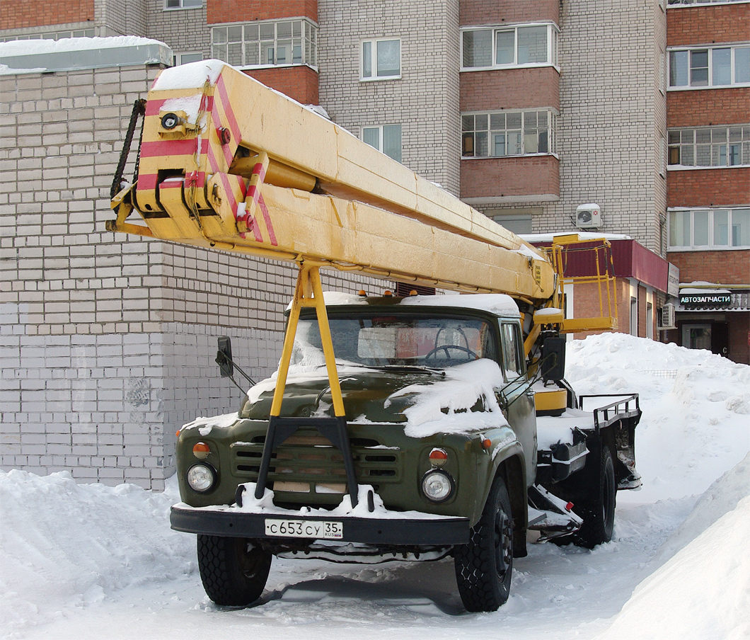 Вологодская область, № С 653 СУ 35 — ЗИЛ-431412