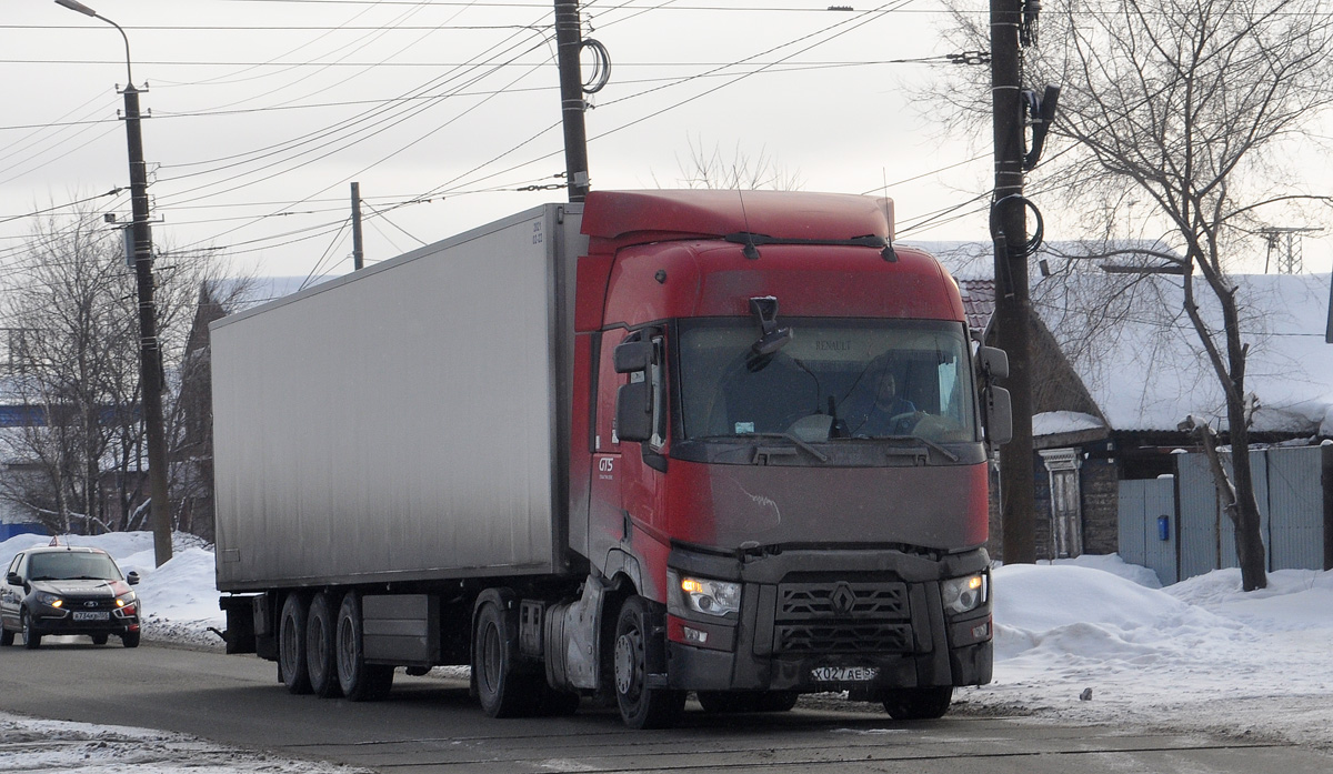 Омская область, № Х 027 АЕ 55 — Renault T-Series ('2013)