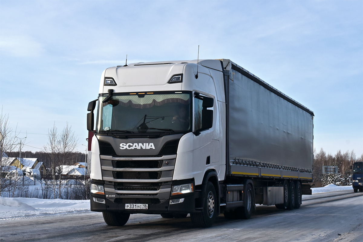 Удмуртия, № Р 331 УС 18 — Scania ('2016) R440