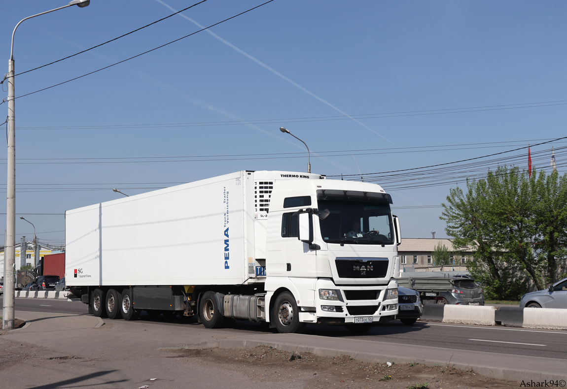 Красноярский край, № Т 073 ОЕ 124 — MAN TGX ('2007) 18.440