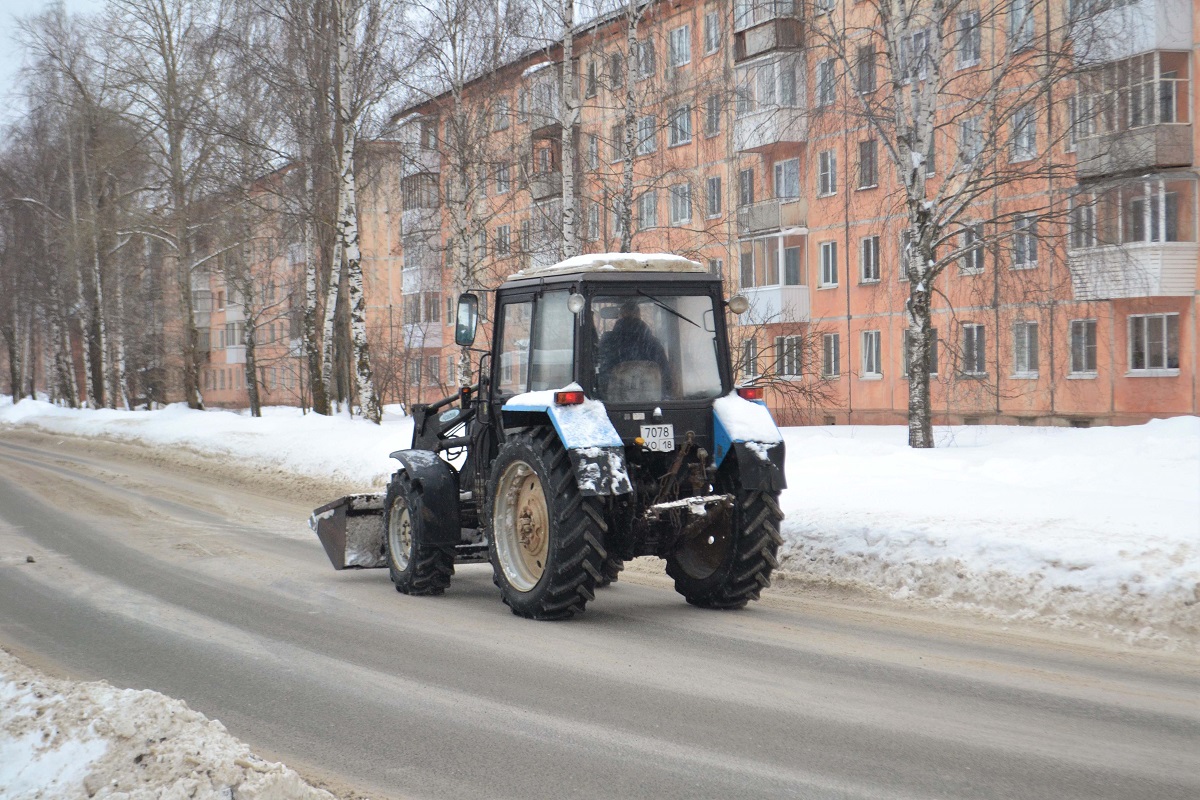 Удмуртия, № 7078 УО 18 — Беларус-82.1