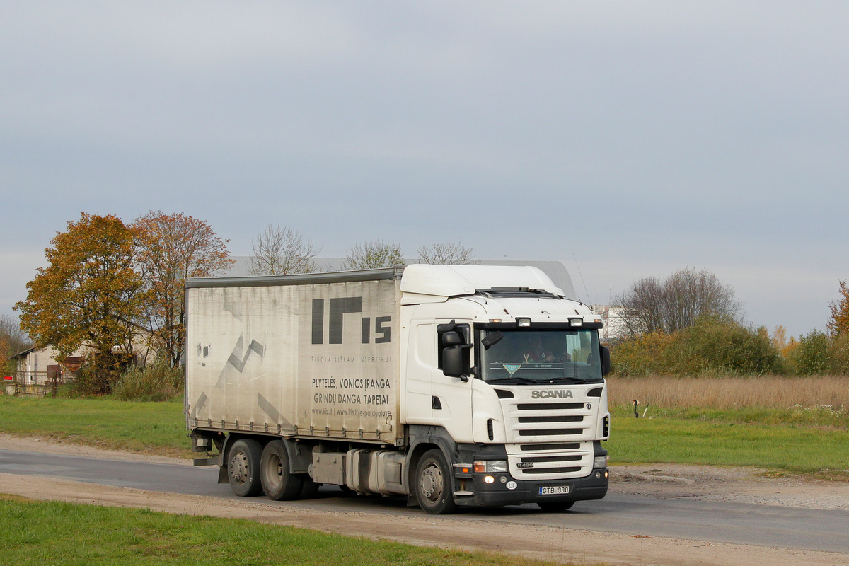 Литва, № GTB 380 — Scania ('2004) R420