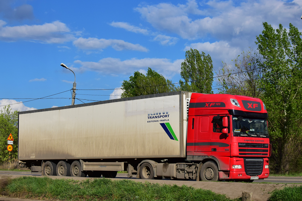 Псковская область, № В 227 РУ 60 — DAF XF105 FT