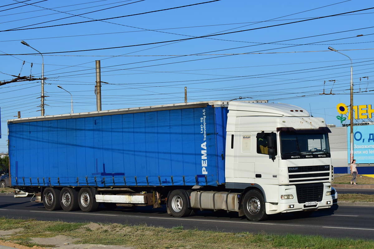 Калмыкия, № Е 545 ОА 08 — DAF XF95 FT