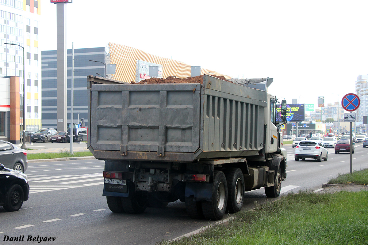 Свердловская область, № Р 671 СА 196 — Scania ('1996) T-Series 124C