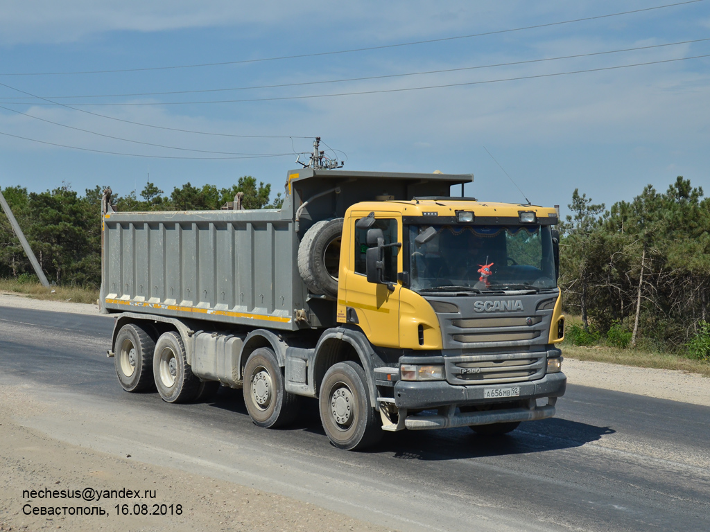 Севастополь, № А 656 МВ 92 — Scania ('2011) P380