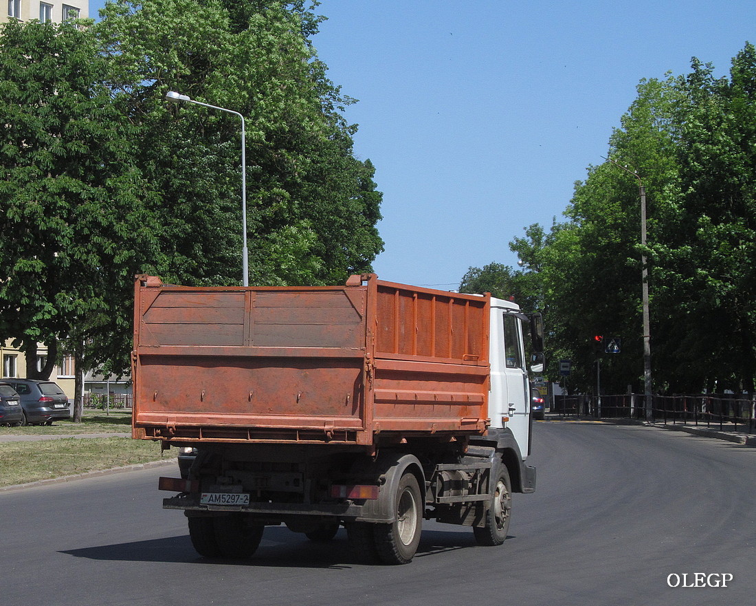 Витебская область, № АМ 5297-2 — МАЗ-4570 (общая модель)