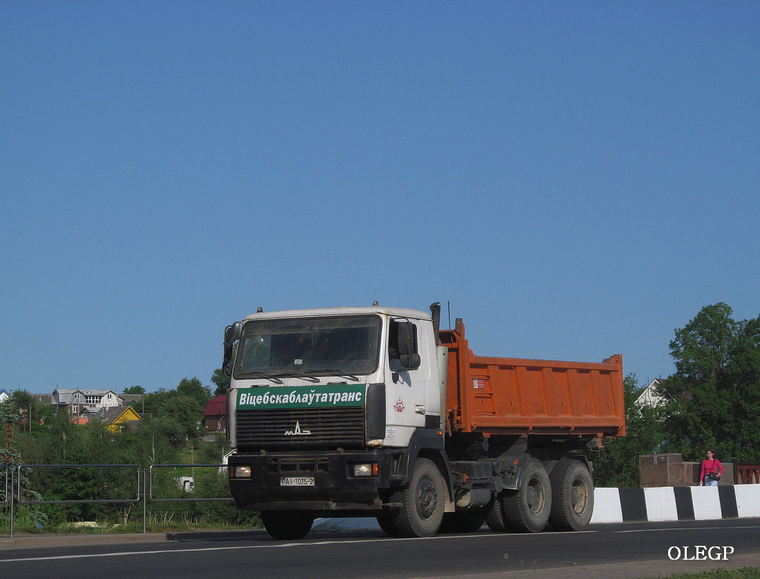 Витебская область, № АІ 1075-2 — МАЗ-6501 (общая модель)