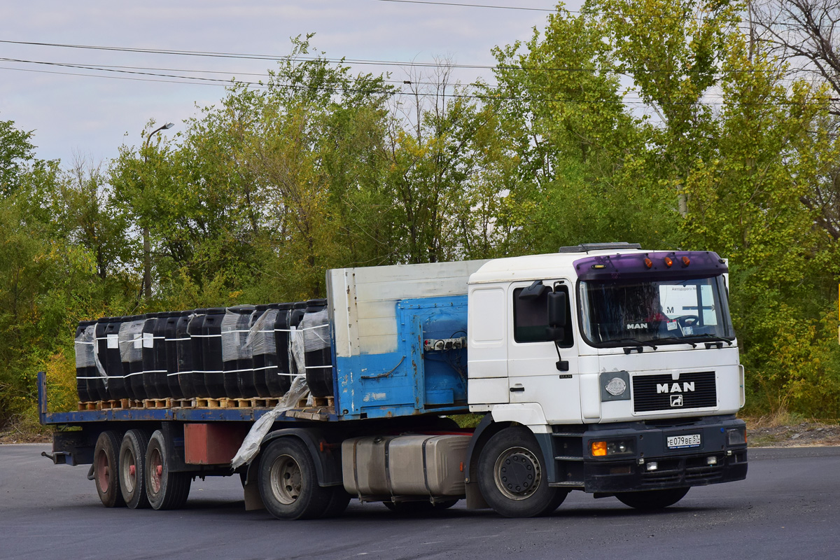 Волгоградская область, № Е 079 ВЕ 57 — MAN F2000 18.403