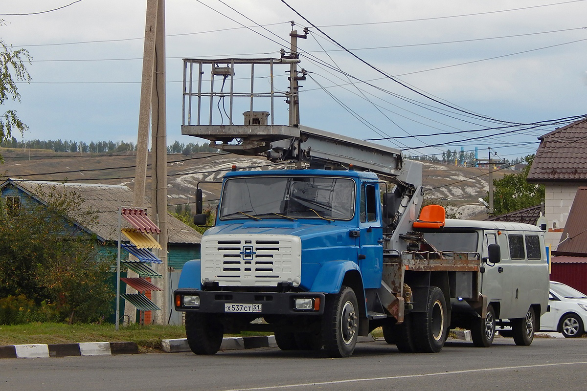 Белгородская область, № Х 537 СТ 31 — ЗИЛ-433362