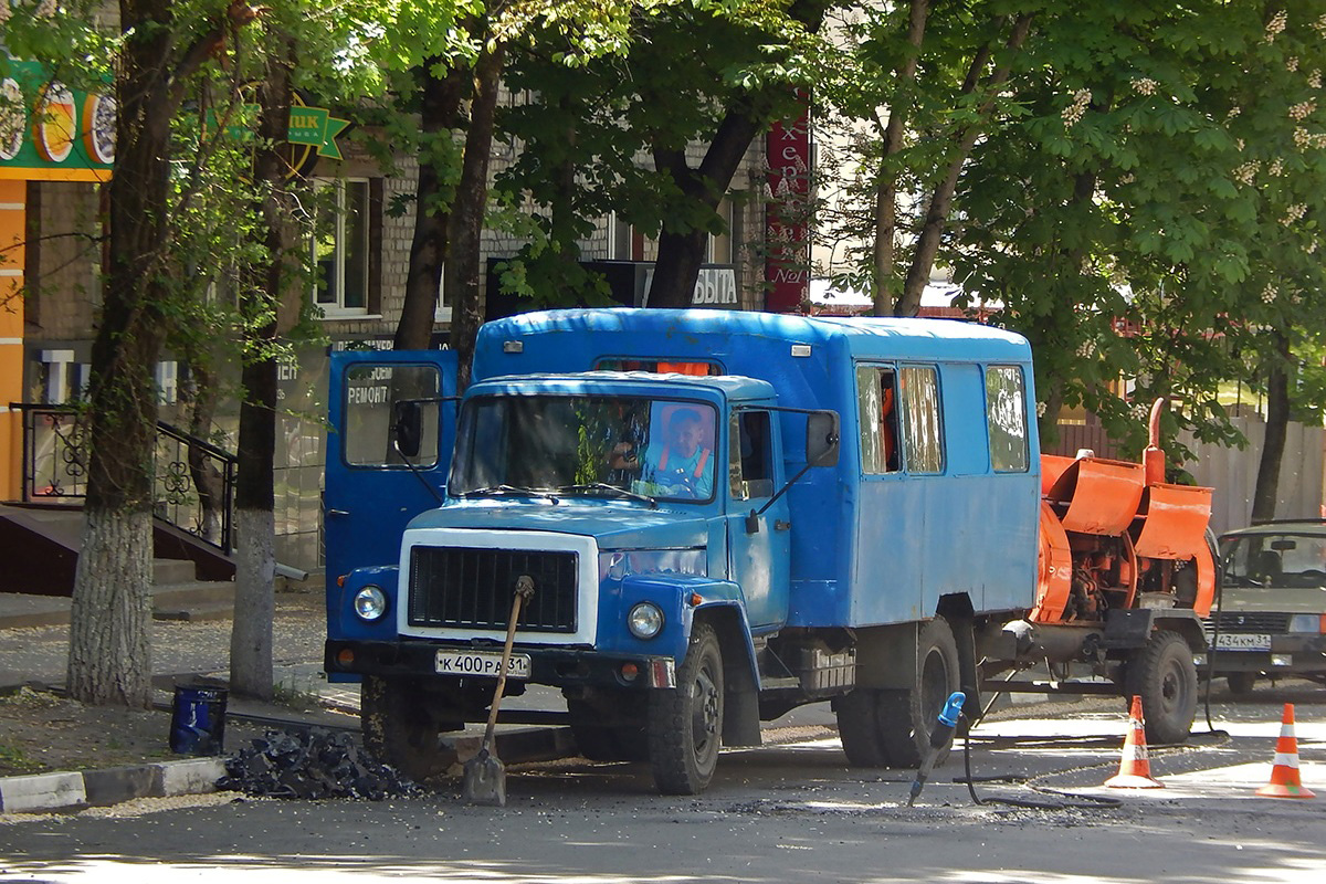Белгородская область, № К 400 РА 31 — ГАЗ-3307
