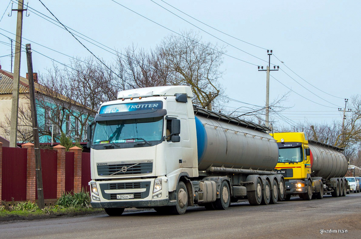 Краснодарский край, № К 382 ОК 193 — Volvo ('2008) FH.440