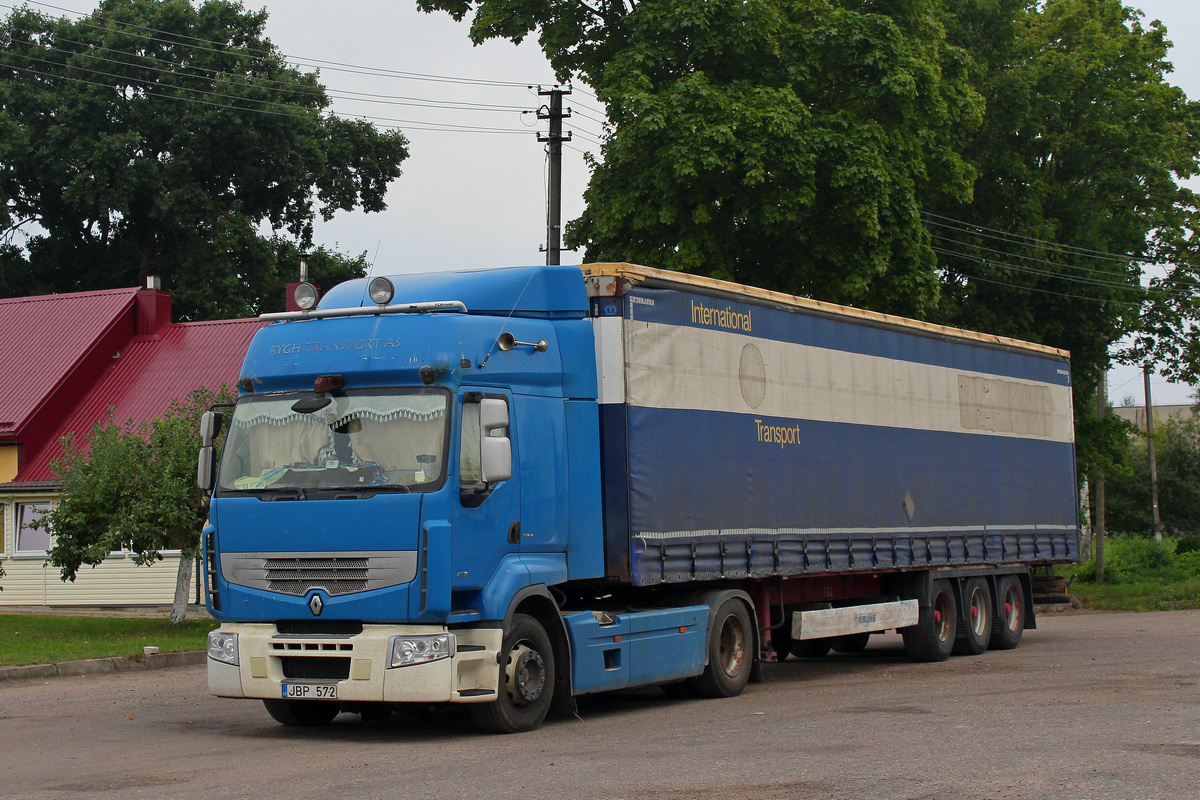 Литва, № JBP 572 — Renault Premium ('2006)