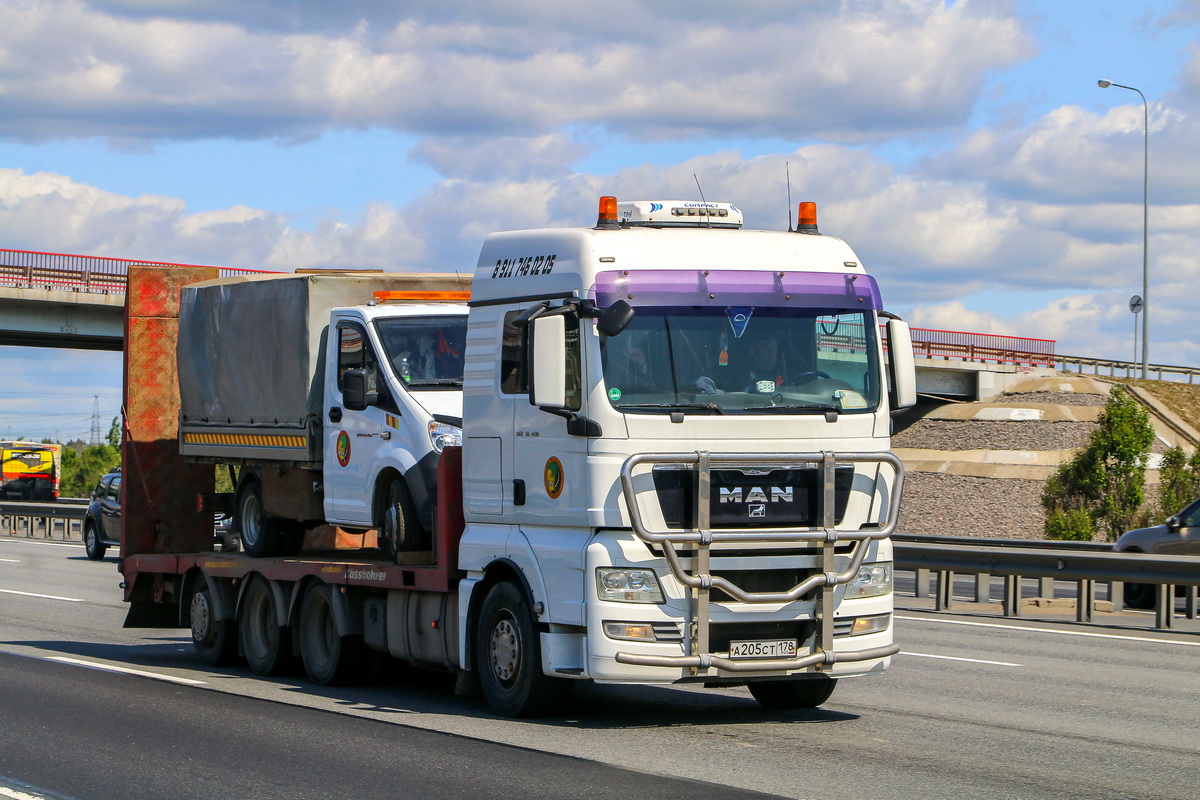 Санкт-Петербург, № А 205 СТ 178 — MAN TGX ('2007) 33.440