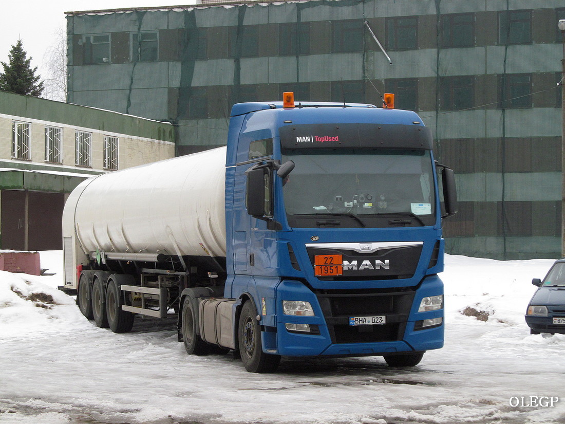 Молдавия, № BHA 023 — MAN TGX ('2012) 18.480