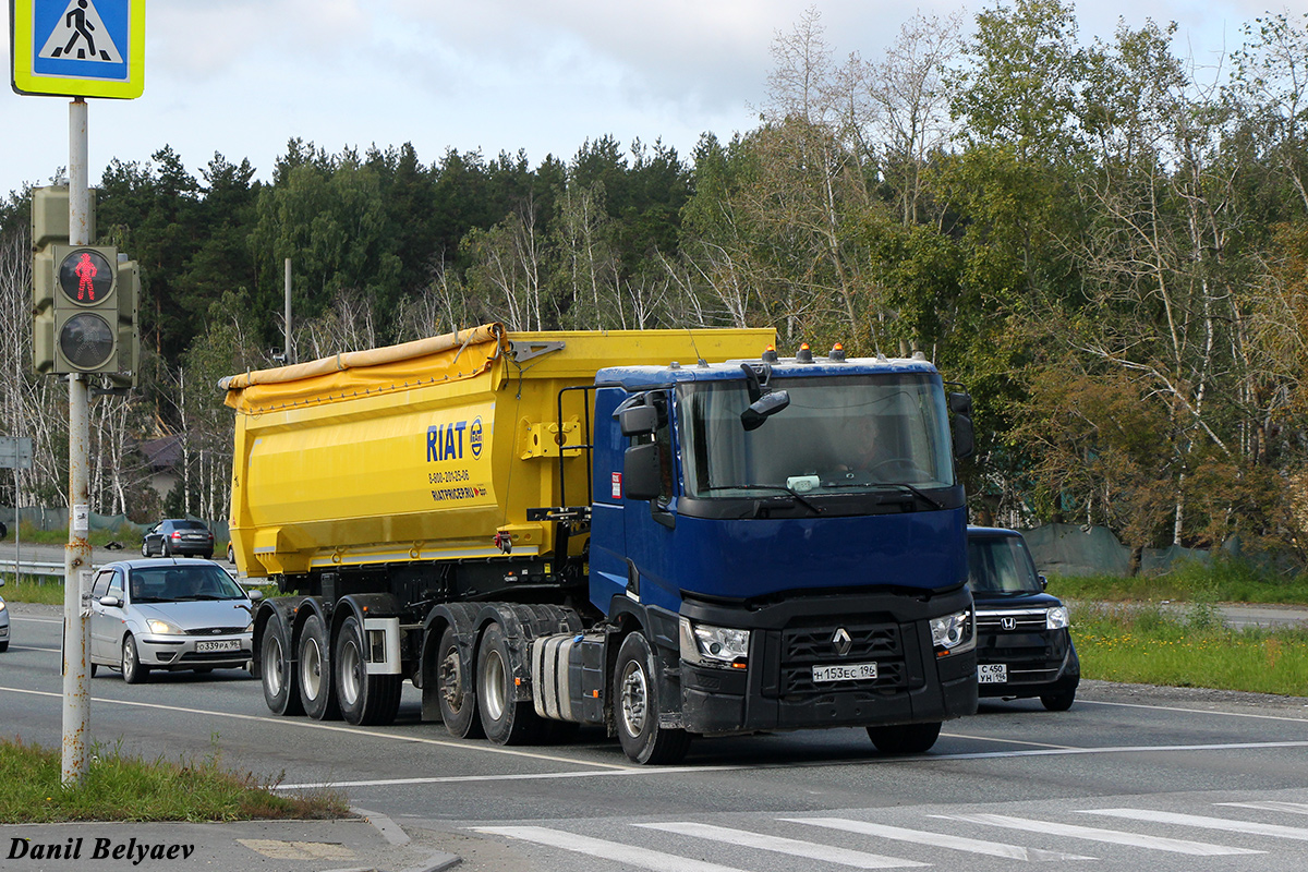 Свердловская область, № Н 153 ЕС 196 — Renault T-Series ('2013)