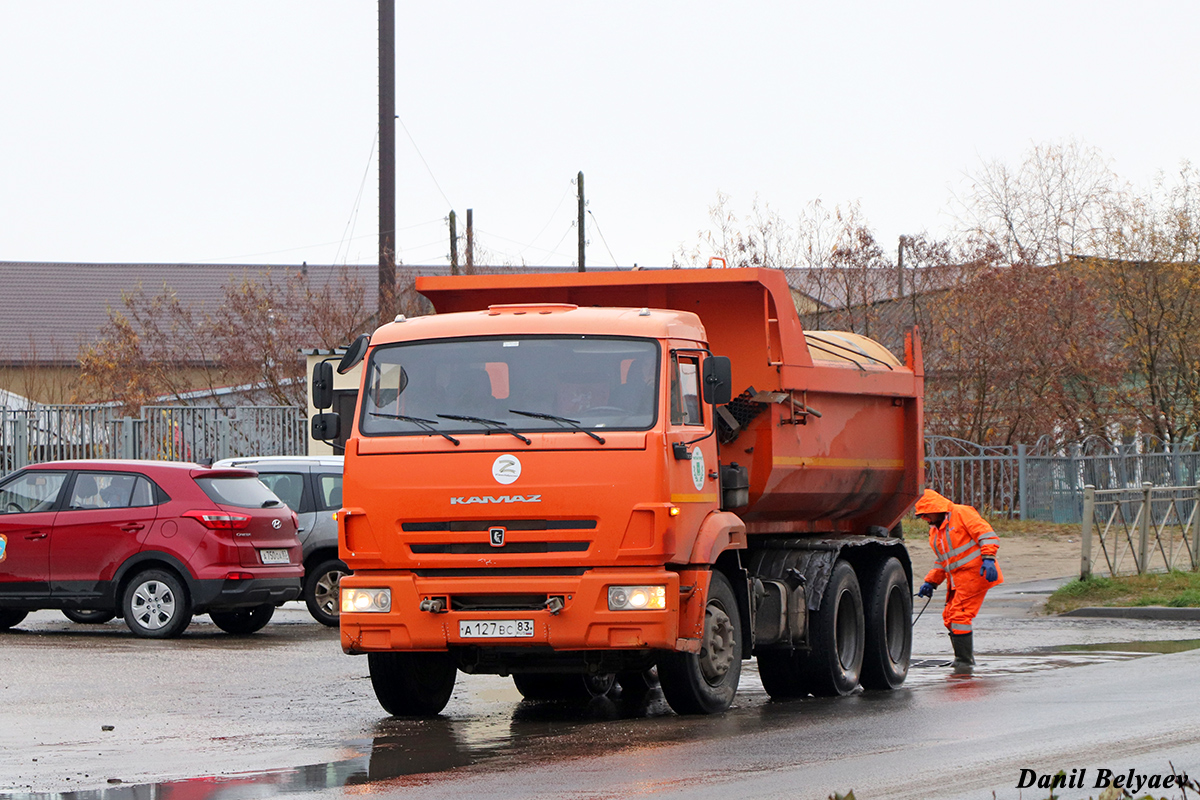 Ненецкий автономный округ, № А 127 ВС 83 — КамАЗ-65115-L4(19)