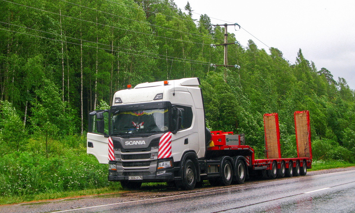 Ярославская область, № С 806 СР 76 — Scania ('2016) G440