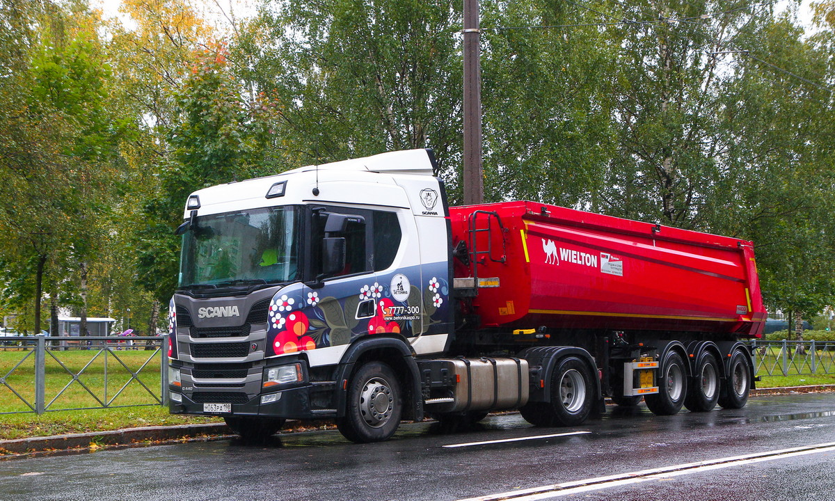 Санкт-Петербург, № М 063 РА 198 — Scania ('2016) G440