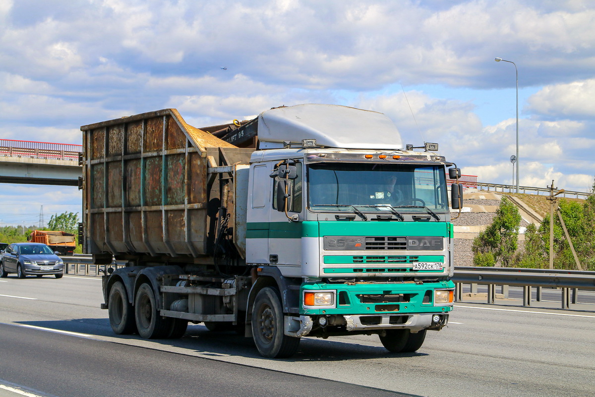 Санкт-Петербург, № А 592 СК 178 — DAF 95 FAS