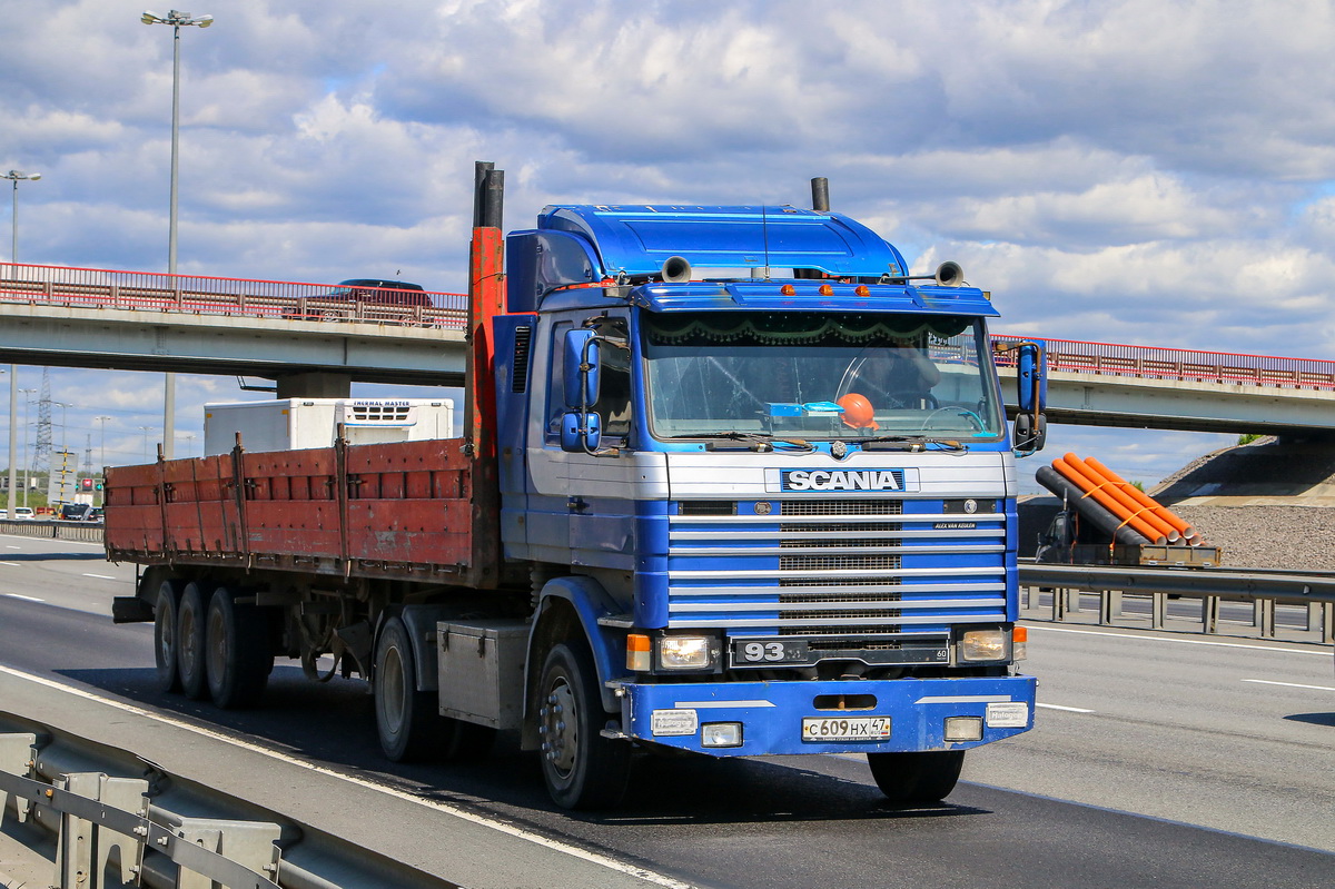 Ленинградская область, № С 609 НХ 47 — Scania (II) R93M