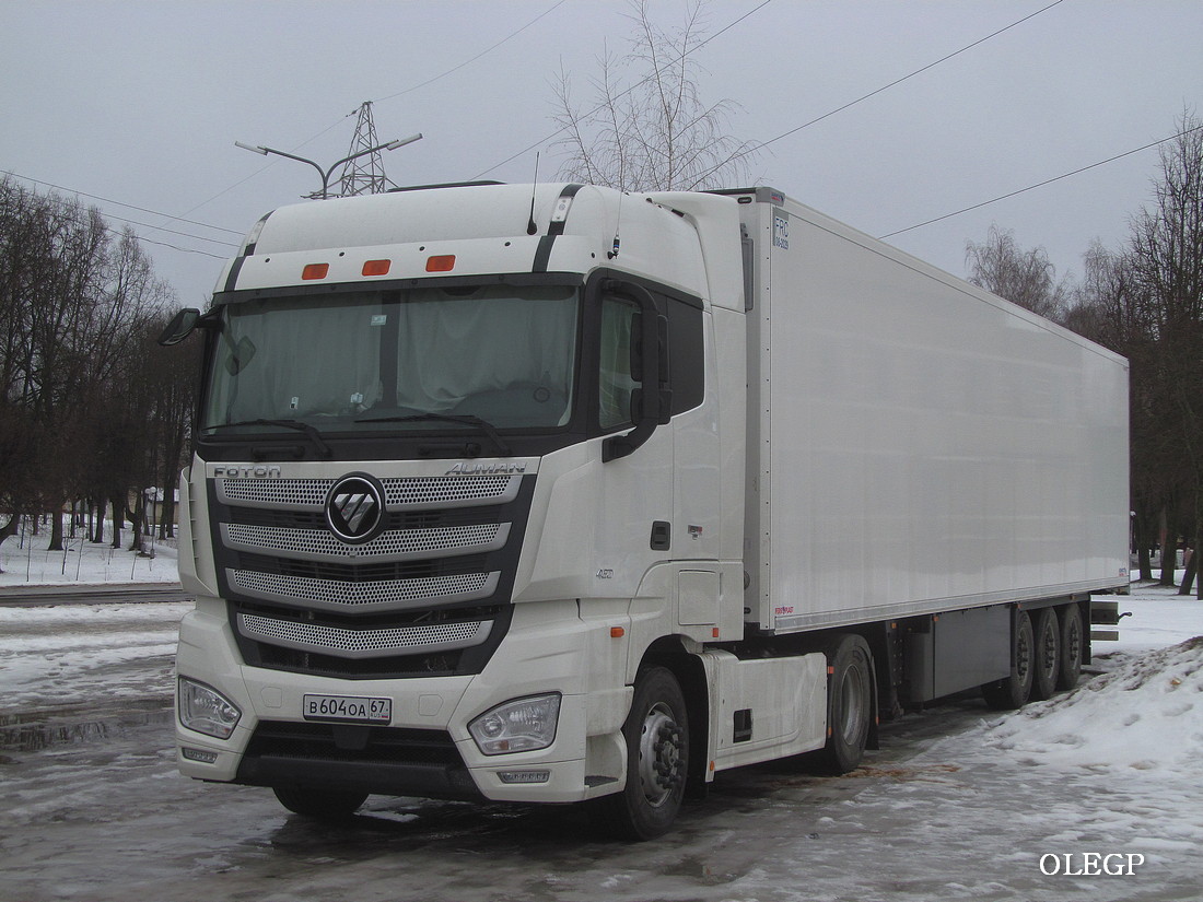 Смоленская область, № В 604 ОА 67 — Foton Auman EST / EST-A (H5) BJ4189