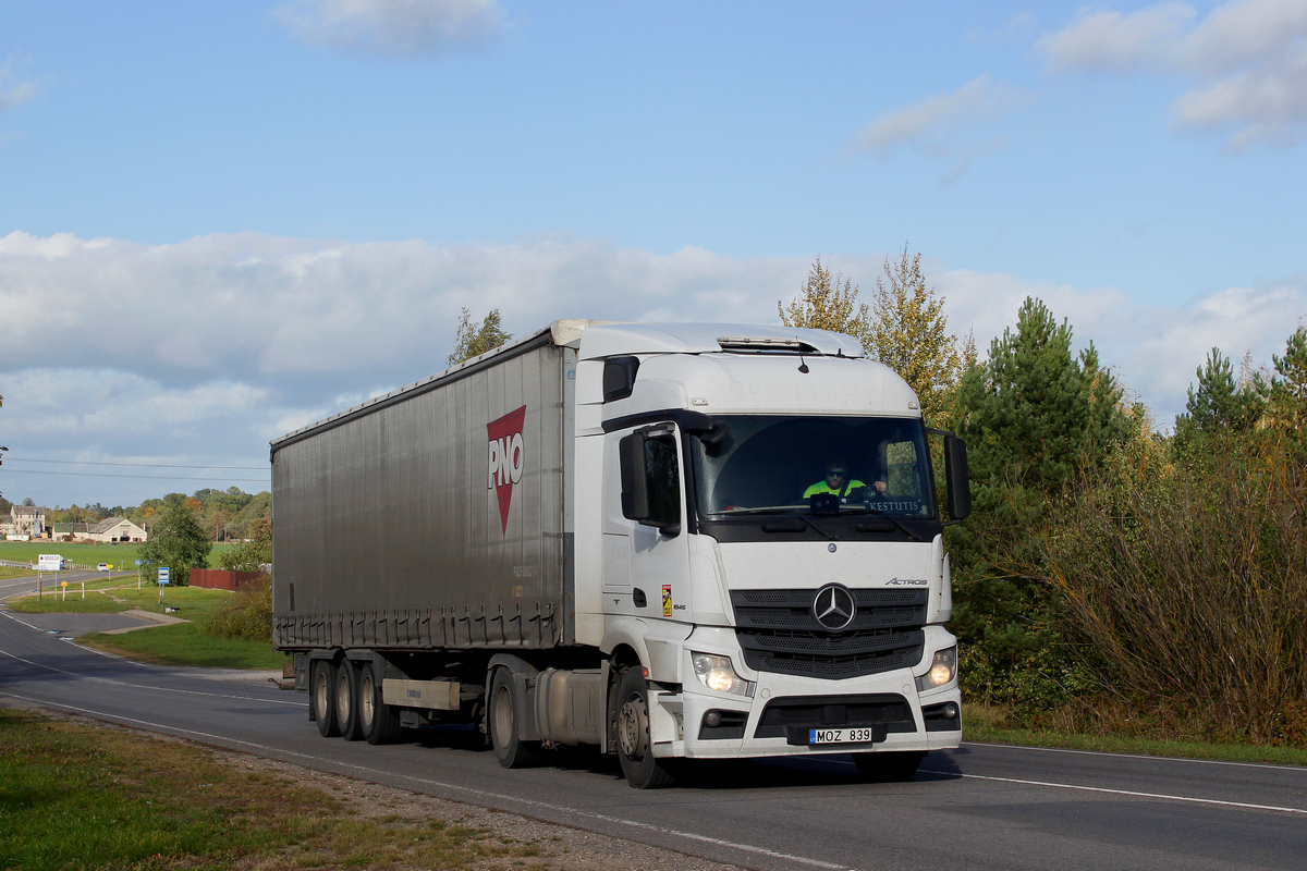 Литва, № MOZ 839 — Mercedes-Benz Actros ('2011) 1845