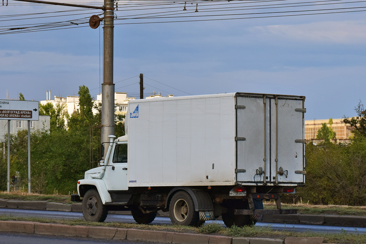 Волгоградская область, № Р 718 НМ 34 — ГАЗ-3309