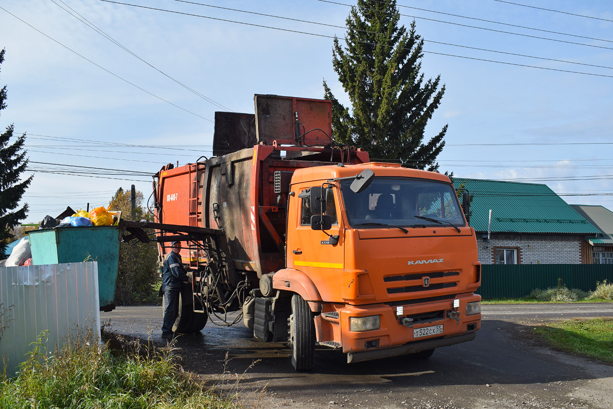 Алтайский край, № Т 522 СХ 55 — КамАЗ-43253-R4