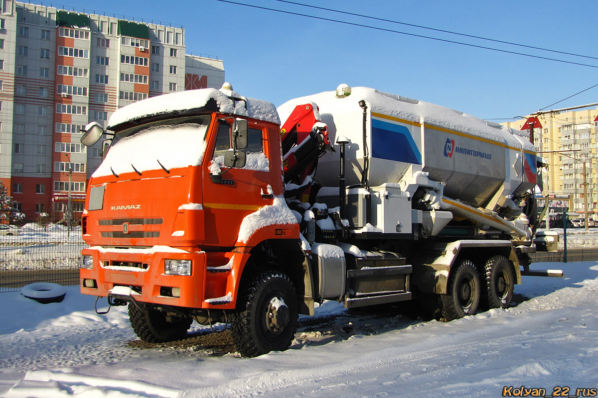 Алтайский край, № (22) Б/Н 0282 — КамАЗ-6522 (общая модель); Алтайский край — Автомобили без номеров