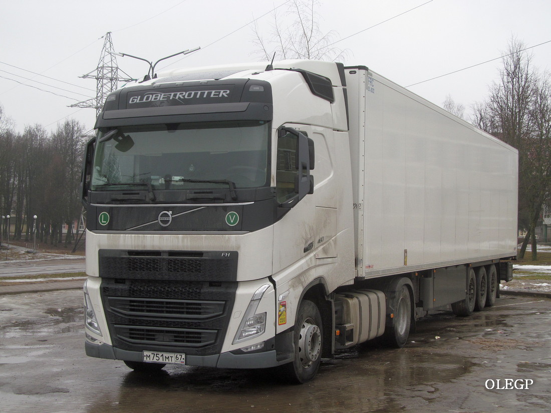 Смоленская область, № М 751 МТ 67 — Volvo ('2020) FH.460 [X9P]