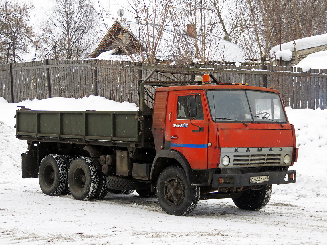 Кировская область, № В 422 АУ 43 — КамАЗ-5320