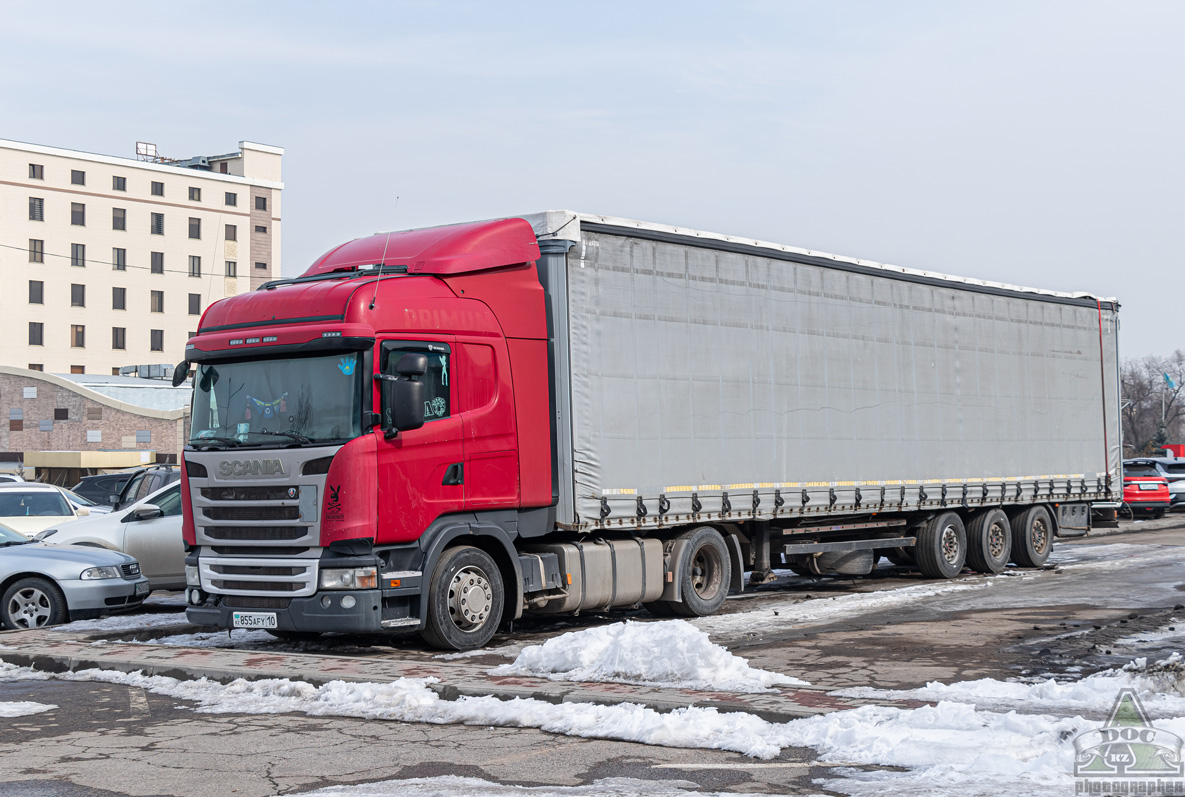 Костанайская область, № 855 AFY 10 — Scania ('2013) R440