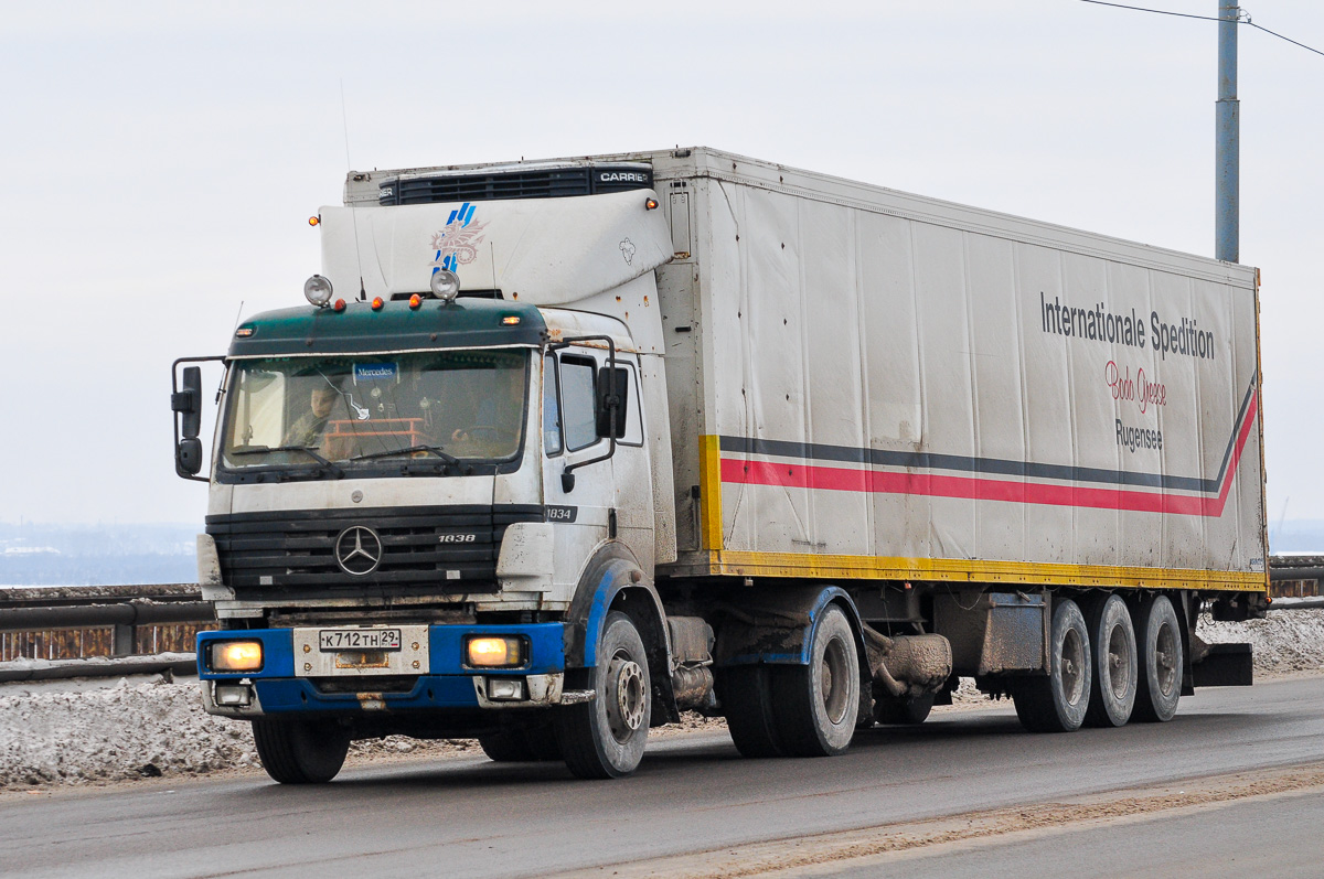 Архангельская область, № К 712 ТН 29 — Mercedes-Benz SK 1834