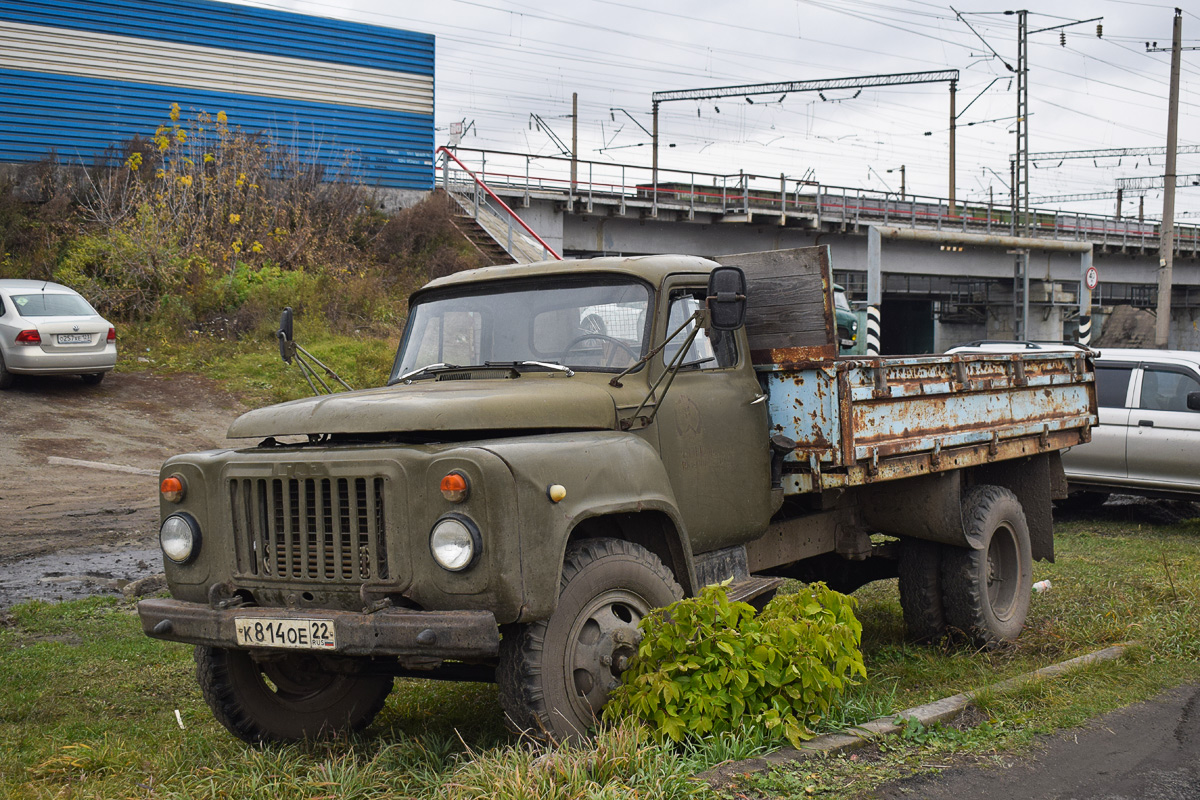 Алтайский край, № К 814 ОЕ 22 — ГАЗ-52-04