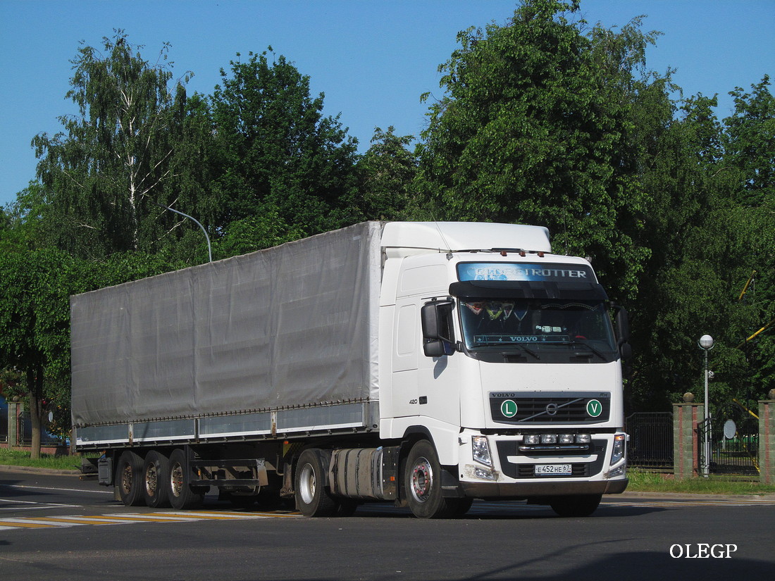 Смоленская область, № Е 452 НЕ 67 — Volvo ('2008) FH.420