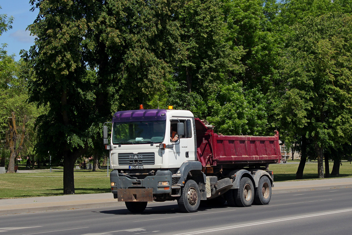 Литва, № JDG 841 — MAN TGA (общая модель)