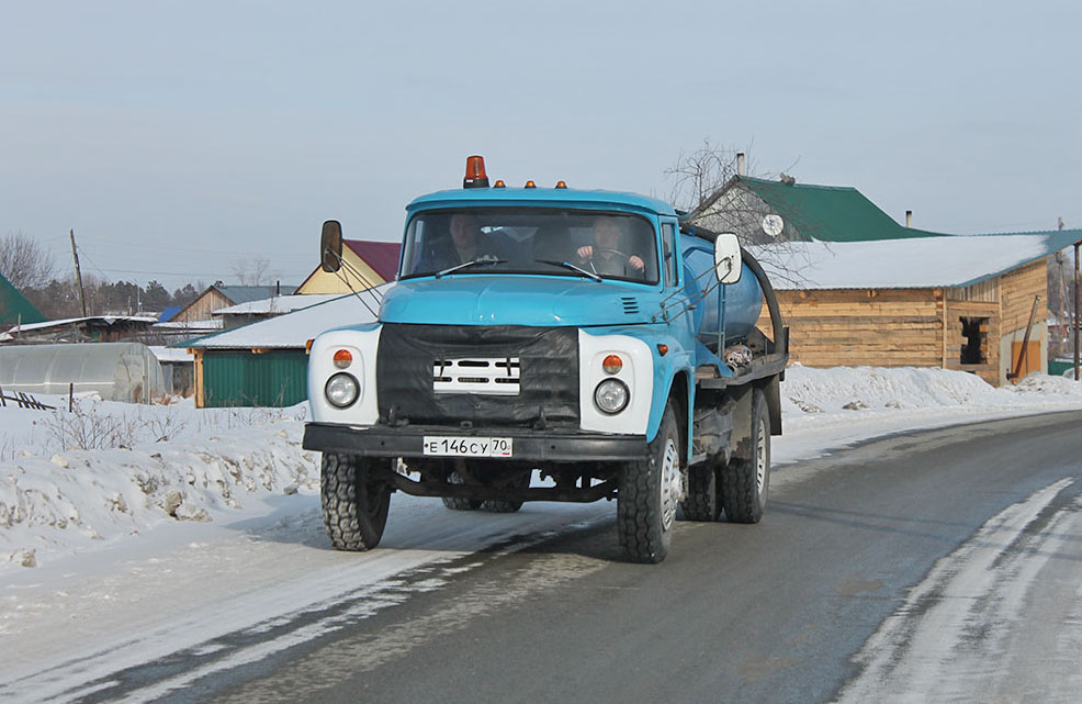 Томская область, № Е 146 СУ 70 — ЗИЛ-130 (общая модель)