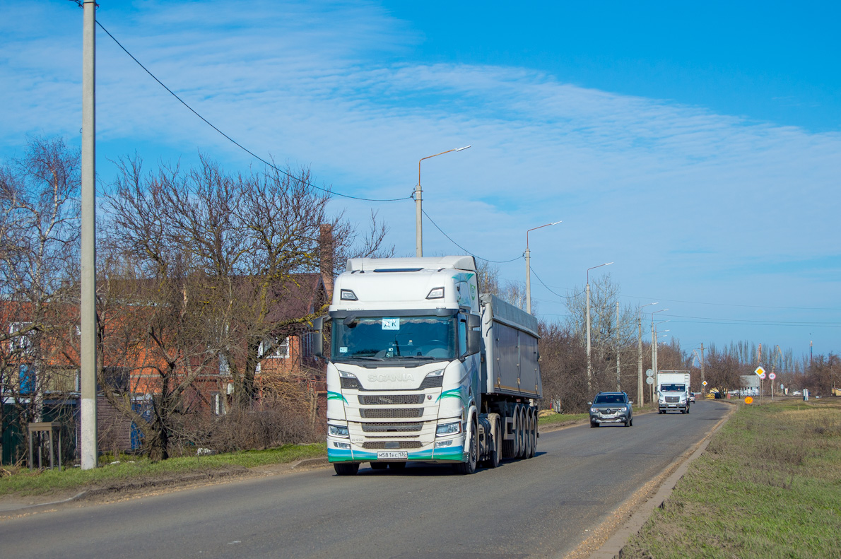 Воронежская область, № М 581 ЕС 136 — Scania ('2016) R410