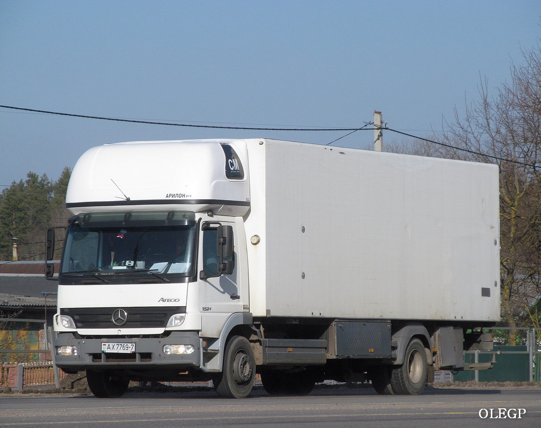 Минск, № АХ 7769-7 — Mercedes-Benz Atego 1524