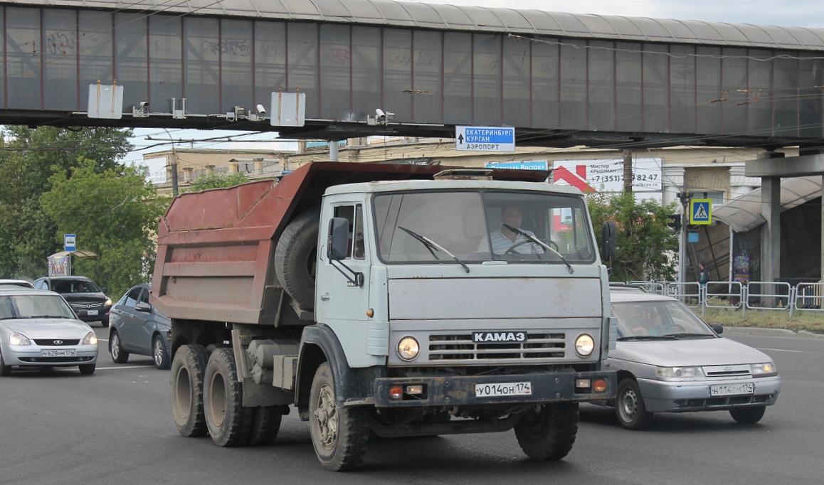 Челябинская область, № У 014 ОН 174 — КамАЗ-55111 [551110]