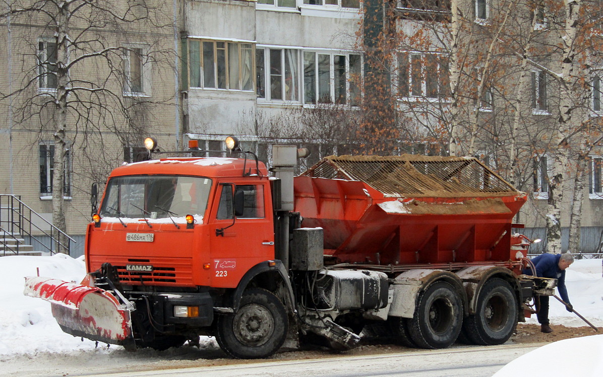 Санкт-Петербург, № 223 — КамАЗ-65115 (общая модель)