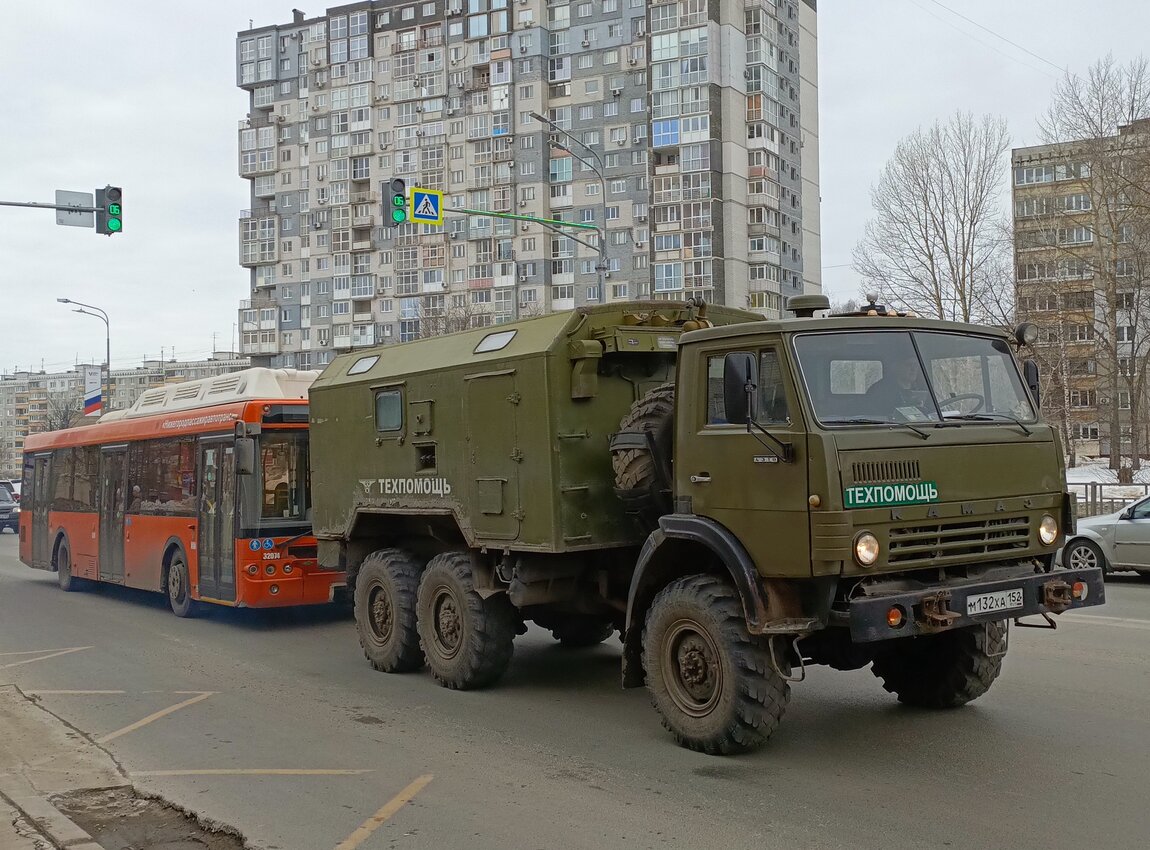 Нижегородская область, № М 132 ХА 152 — КамАЗ-4310