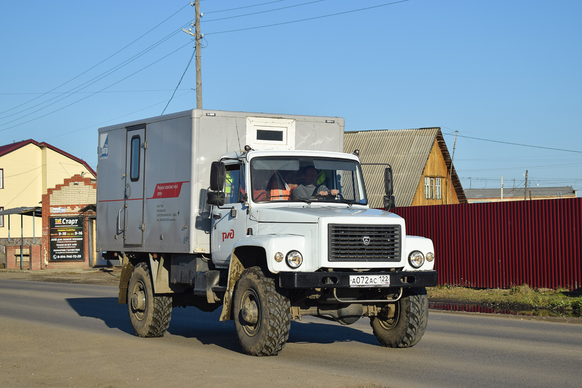 Алтайский край, № А 072 АС 122 — ГАЗ-33088 «Садко»