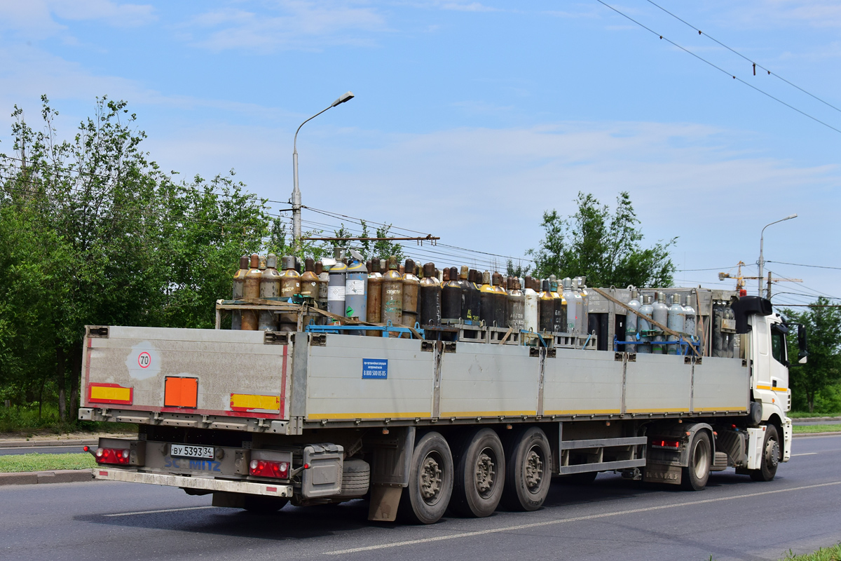 Волгоградская область, № ВУ 5393 34 — Schmitz Cargobull S.PR (общая модель)