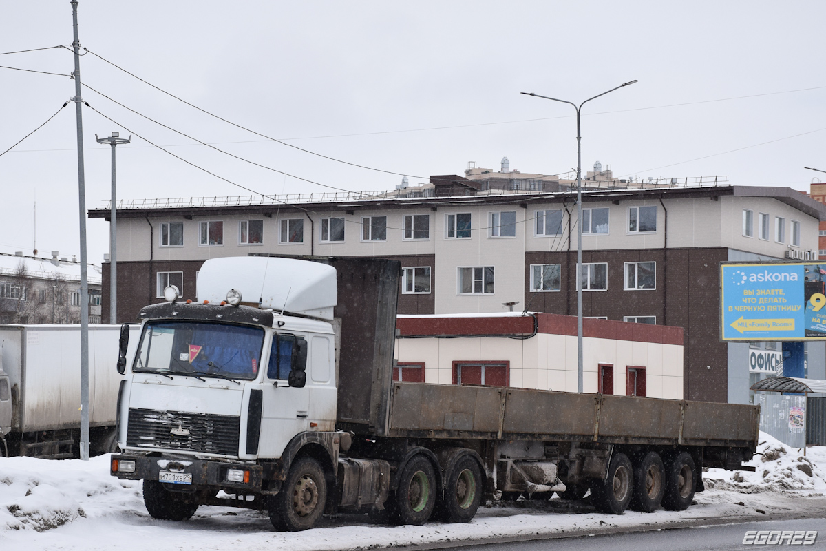 Архангельская область, № М 701 ХВ 29 — МАЗ-6422A8