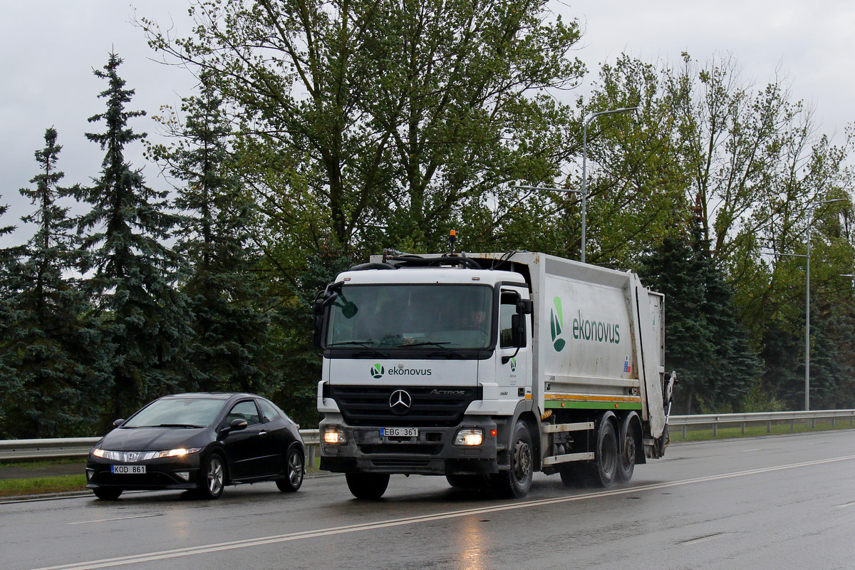 Литва, № EBG 361 — Mercedes-Benz Actros ('2003) 2532