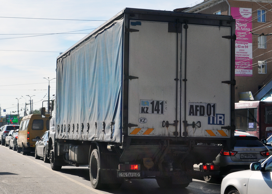 Астана, № 141 AFD 01 — Mercedes-Benz Atego 1823