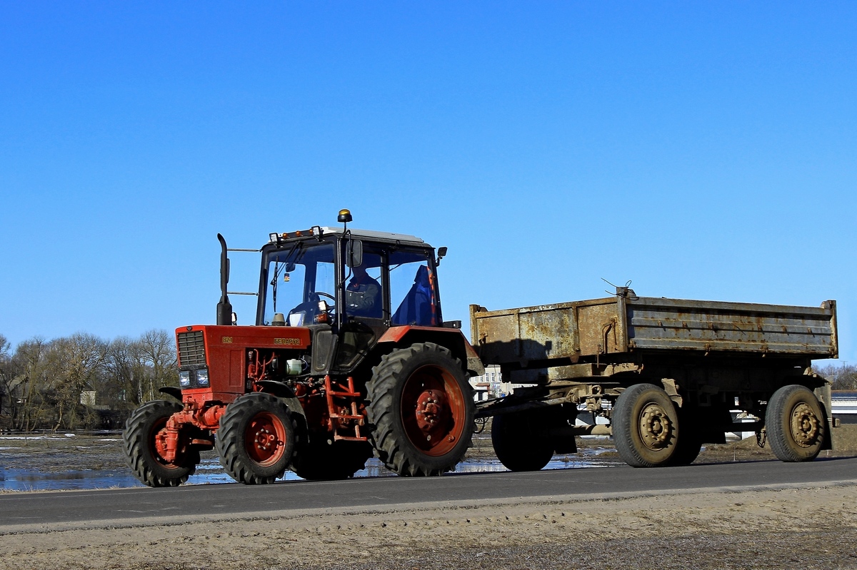 Могилёвская область, № (BY-6) Б/Н СТ 0185 — Беларус-82.1