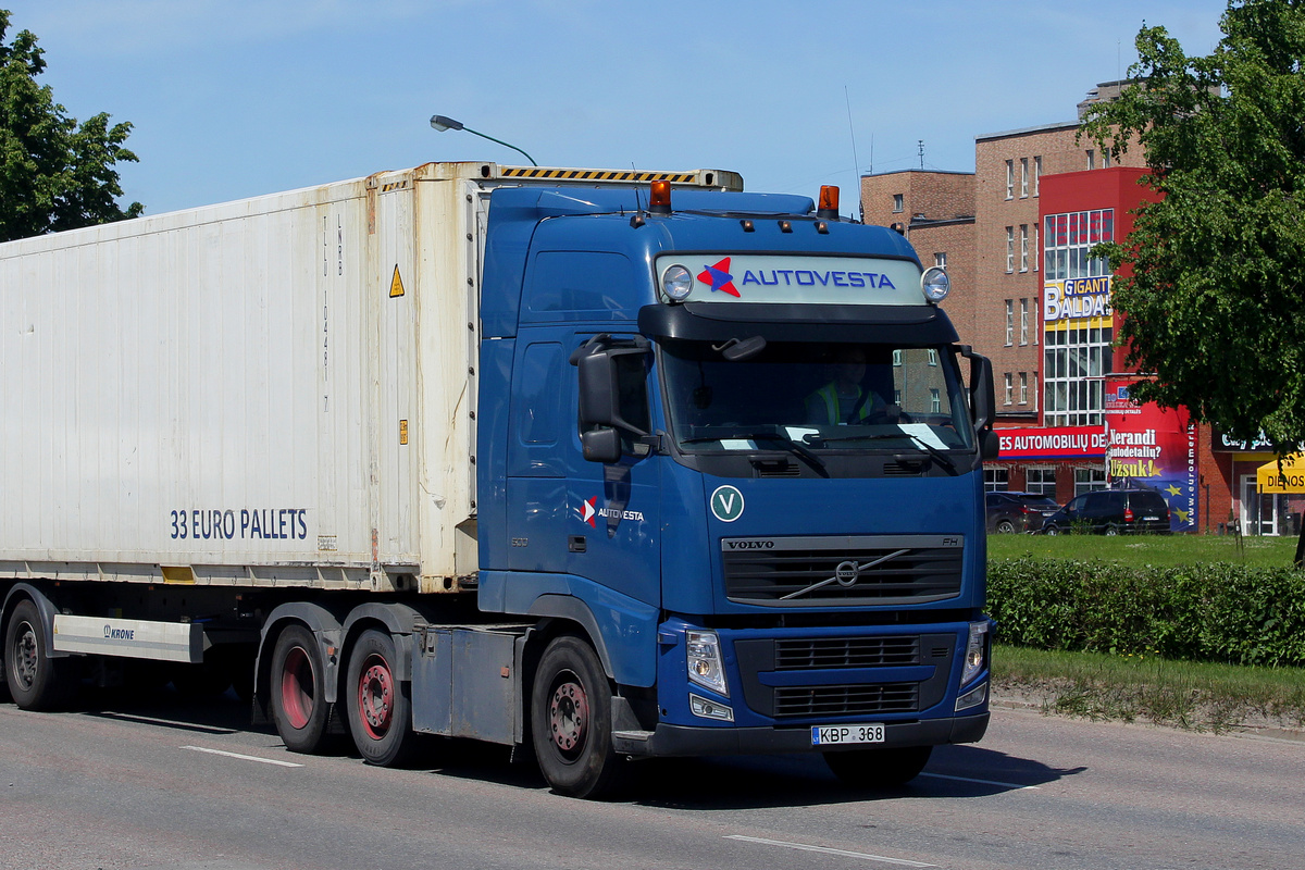 Литва, № KBP 368 — Volvo ('2008) FH.500